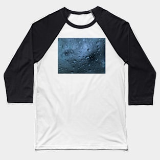 Storm raindrops in glass Baseball T-Shirt